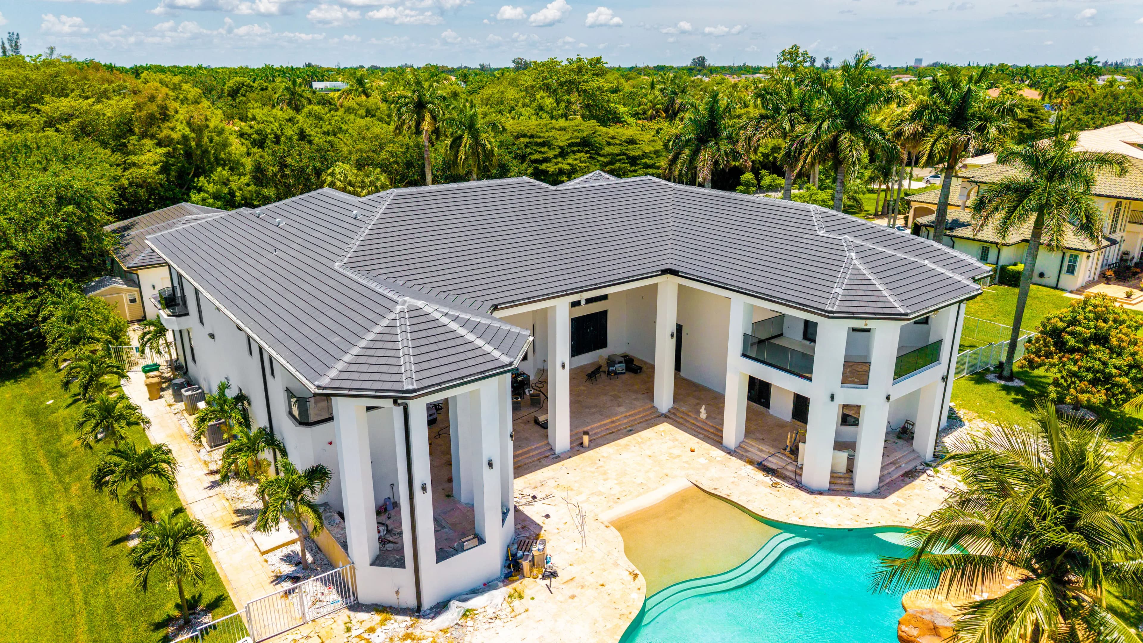 Roof replacement south florida tile