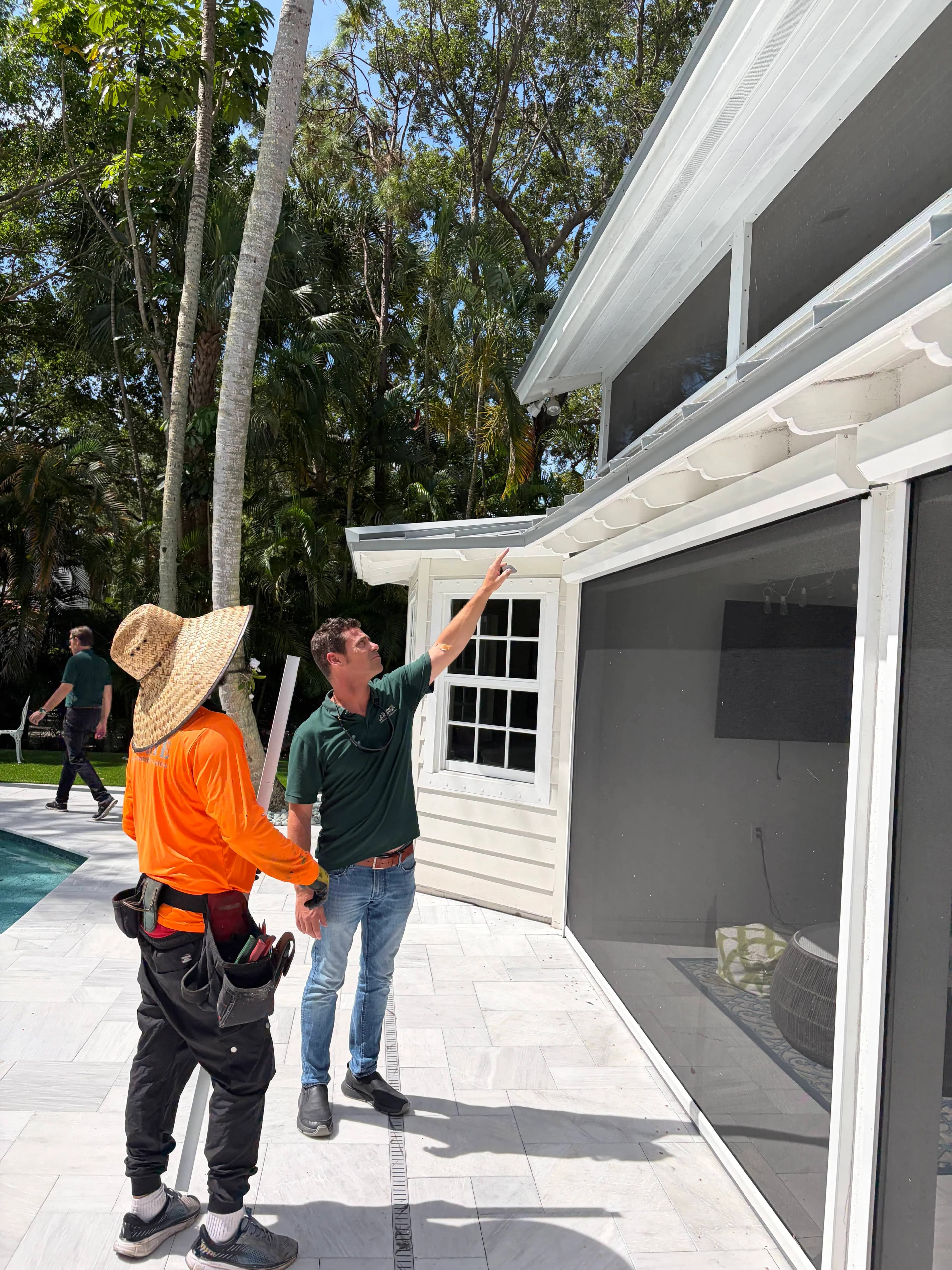 roof inspection residential project south florida