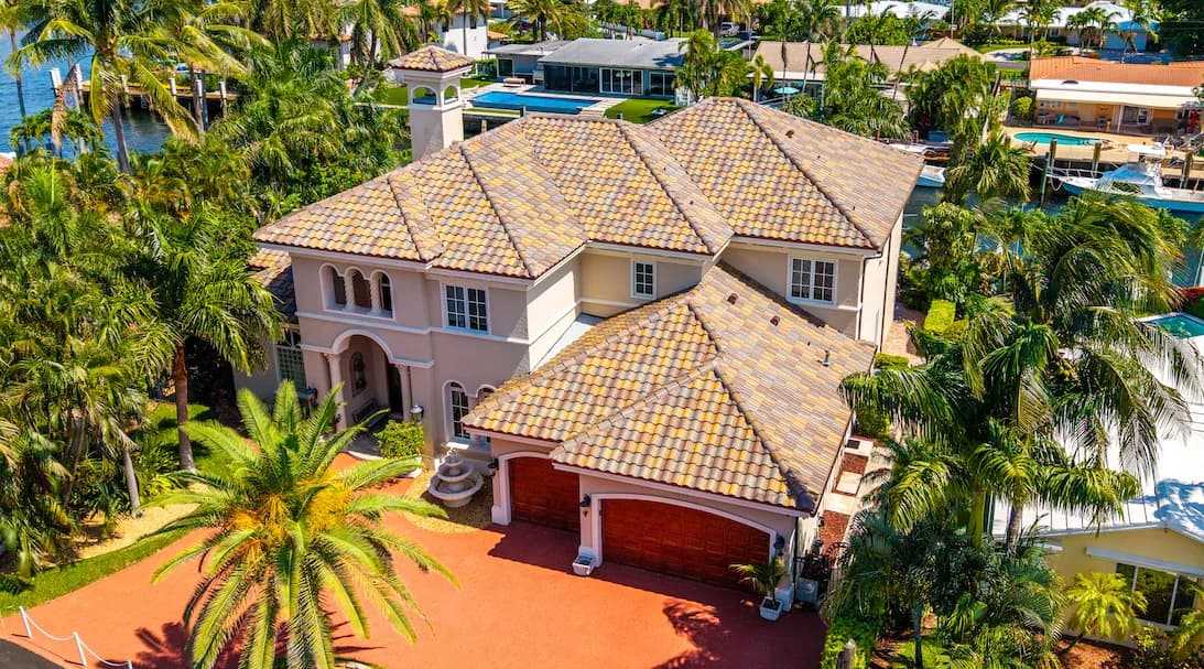 EcoSmart Construct family-owned roofing company South Florida, completed residential roof