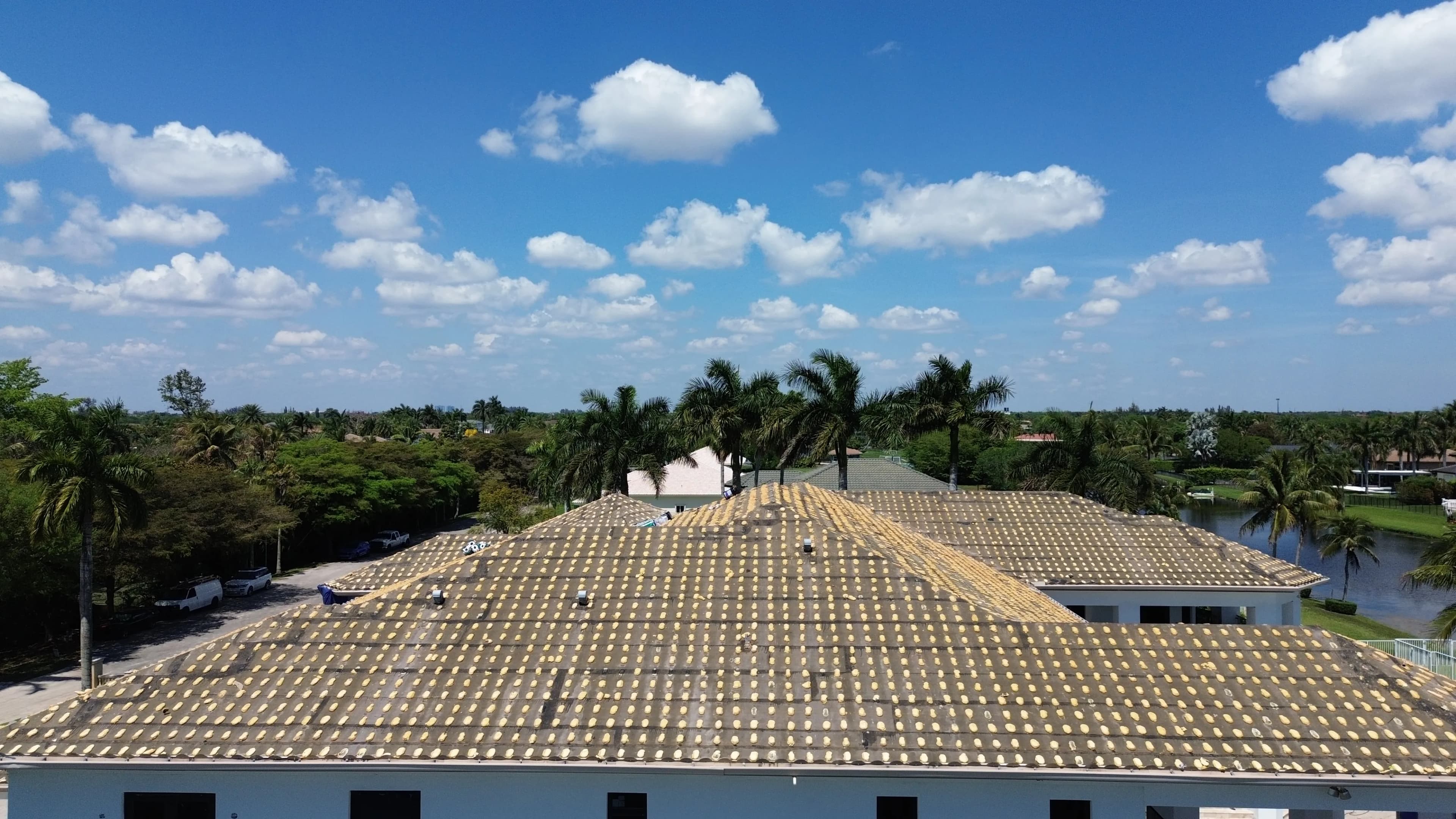 Roof replacement south florida before picture