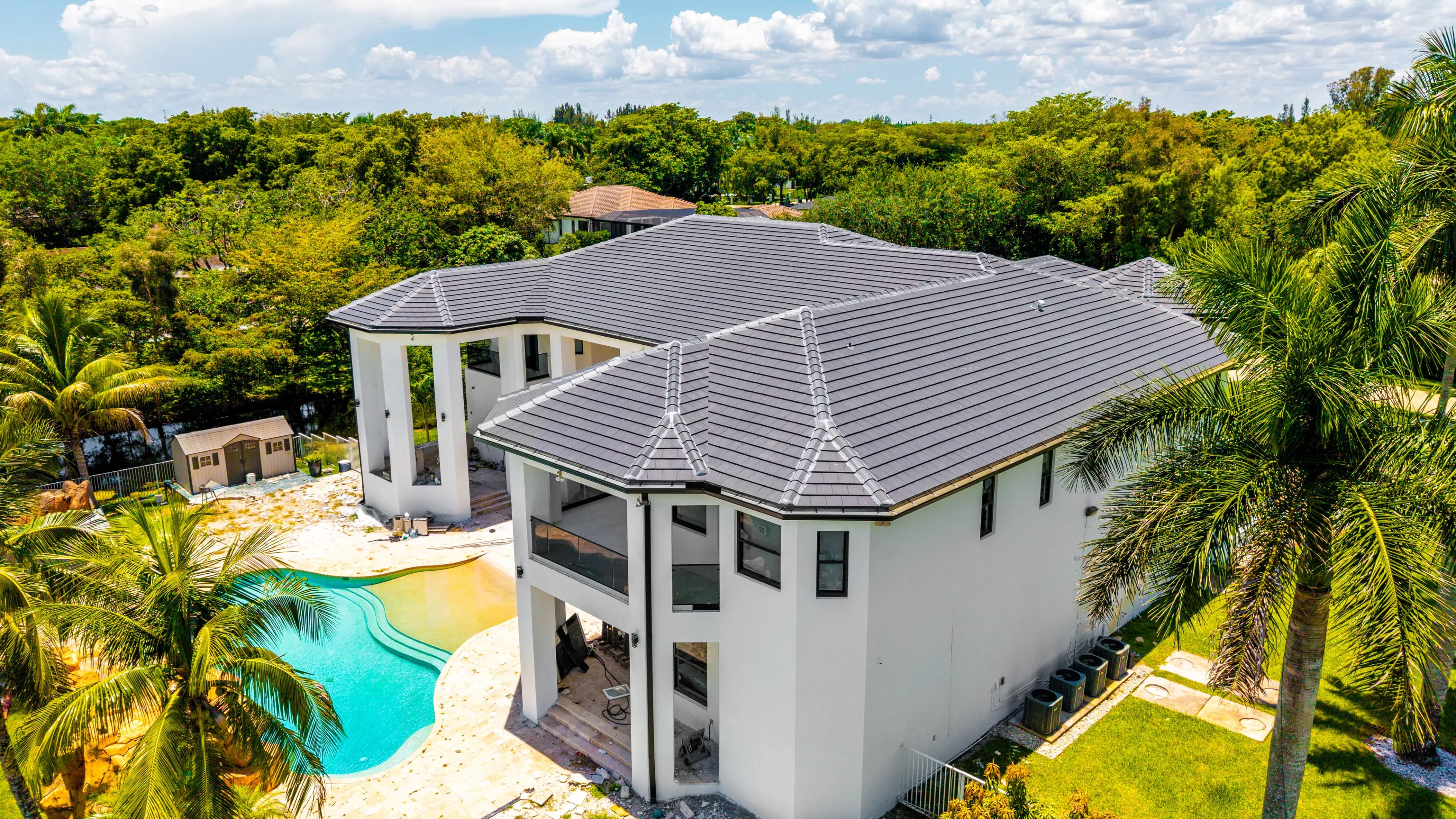 Roof replacement south florida after picture
