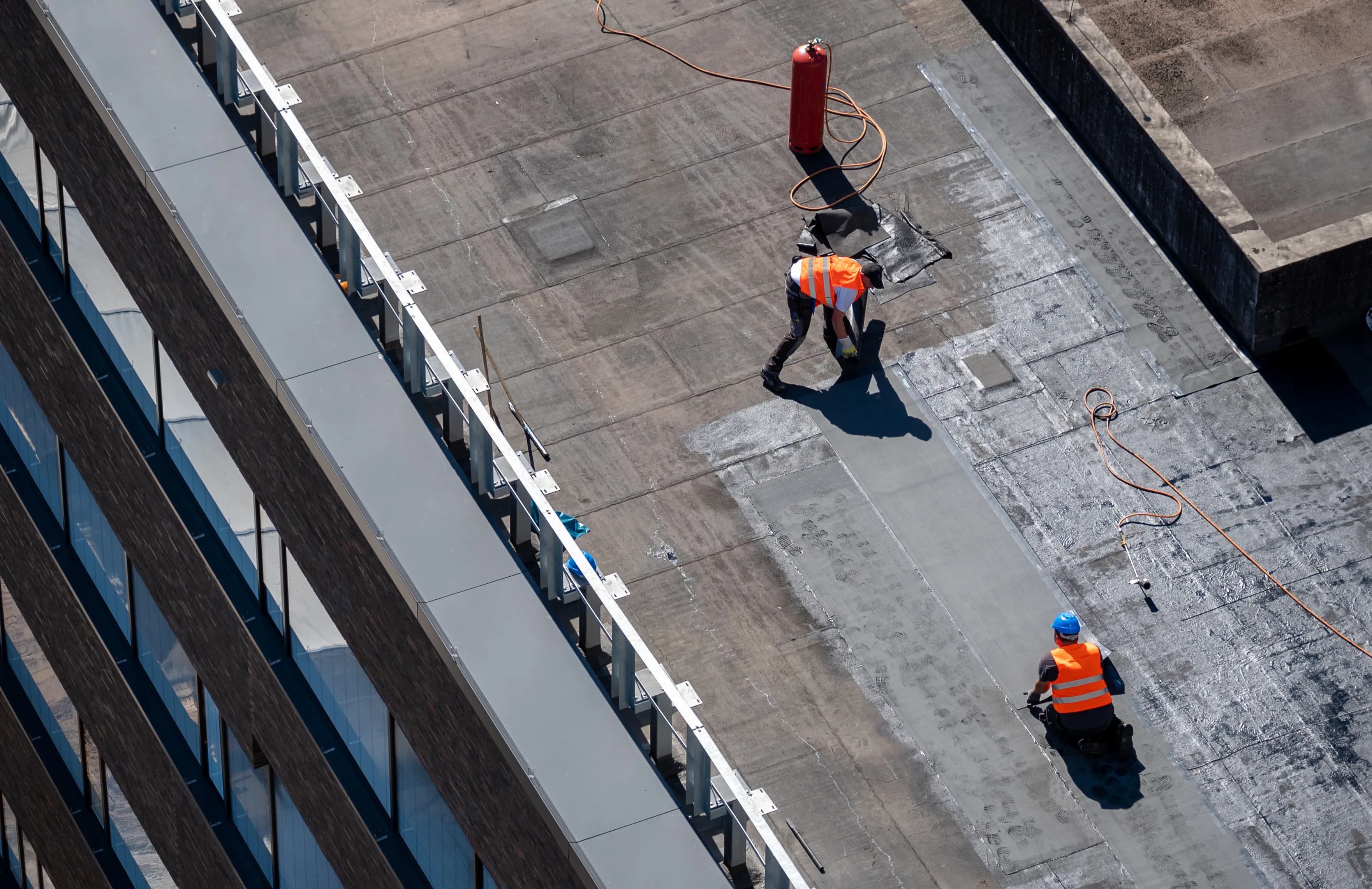 EcoSmart Construct flat roof commercial project south florida