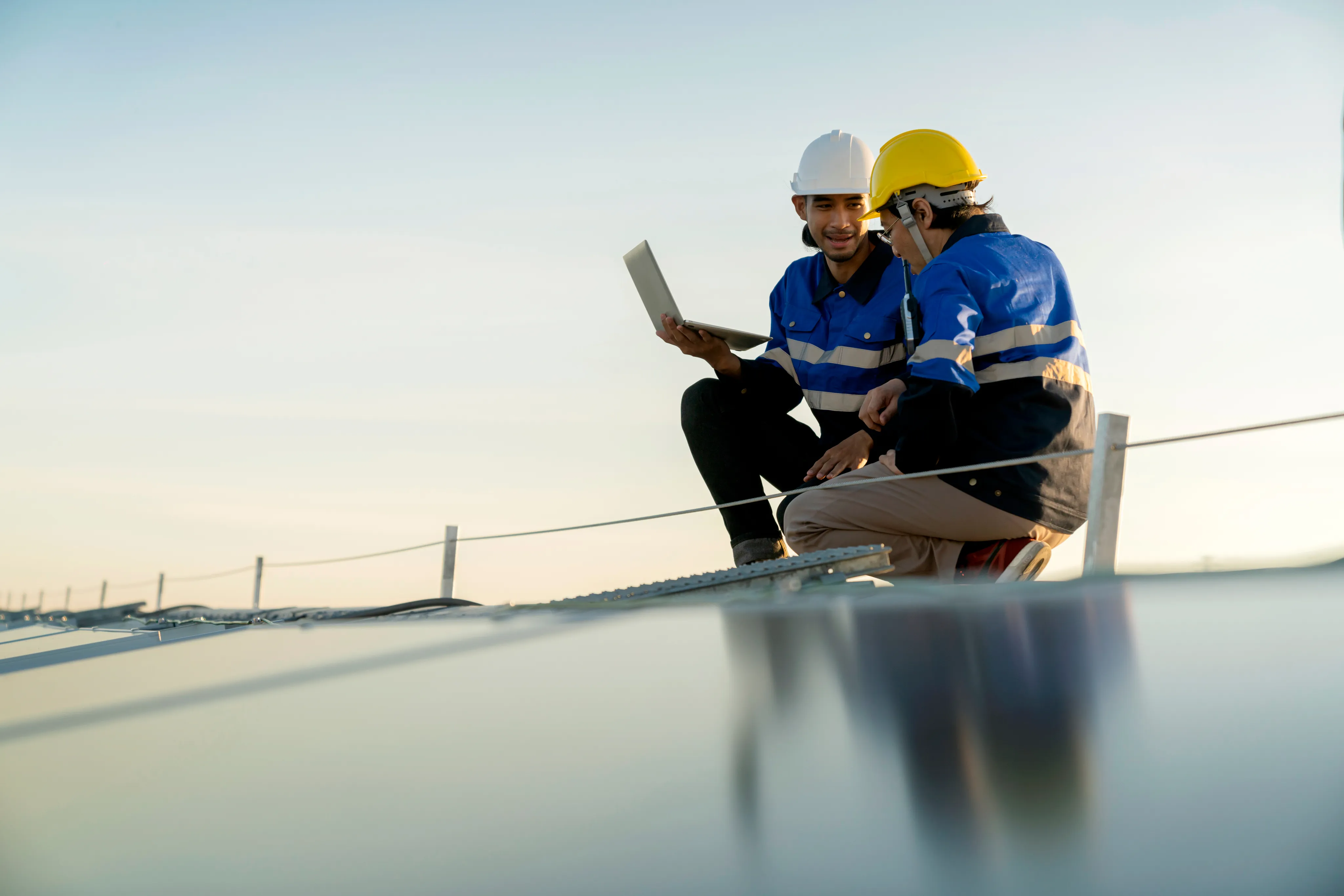 EcoSmart Construct commercial roofing South Florida flat roof TPO system Broward